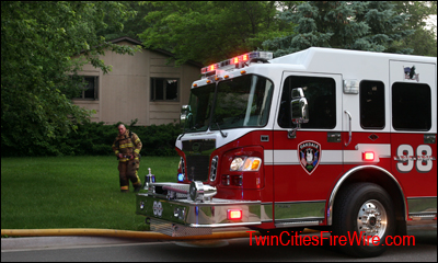 Oakdale, Oakdale firefighter, House Fire, Minnesota, Washington County, Minneapolis, Twin Cities Fire Wire
